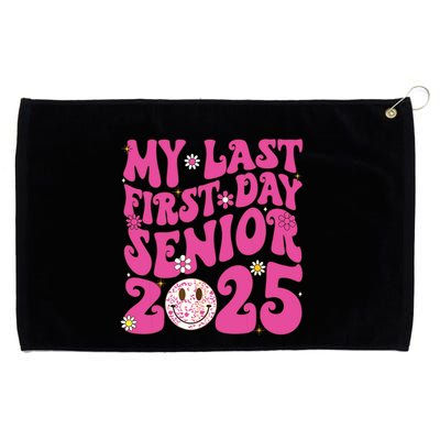 Senior 2025 Class Groovy Grommeted Golf Towel