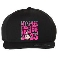 Senior 2025 Class Groovy Wool Snapback Cap