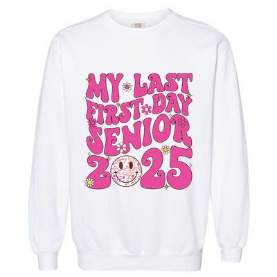 Senior 2025 Class Groovy Garment-Dyed Sweatshirt