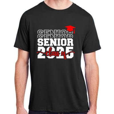 Senior 25 Class Of 2025 Back To School Graduation 2025 T Adult ChromaSoft Performance T-Shirt