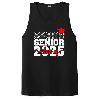 Senior 25 Class Of 2025 Back To School Graduation 2025 T PosiCharge Competitor Tank