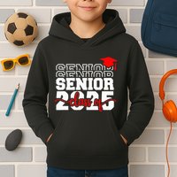 Senior 25 Class Of 2025 Back To School Graduation 2025 T Kids Hoodie
