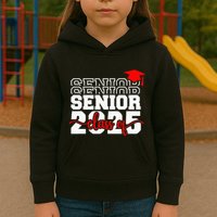 Senior 25 Class Of 2025 Back To School Graduation 2025 T Kids Hoodie