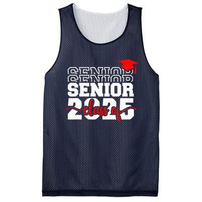 Senior 25 Class Of 2025 Back To School Graduation 2025 T Mesh Reversible Basketball Jersey Tank