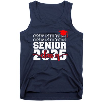 Senior 25 Class Of 2025 Back To School Graduation 2025 T Tank Top