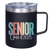 Senior 2025 Class Of 2025 12oz Stainless Steel Coffee Mug