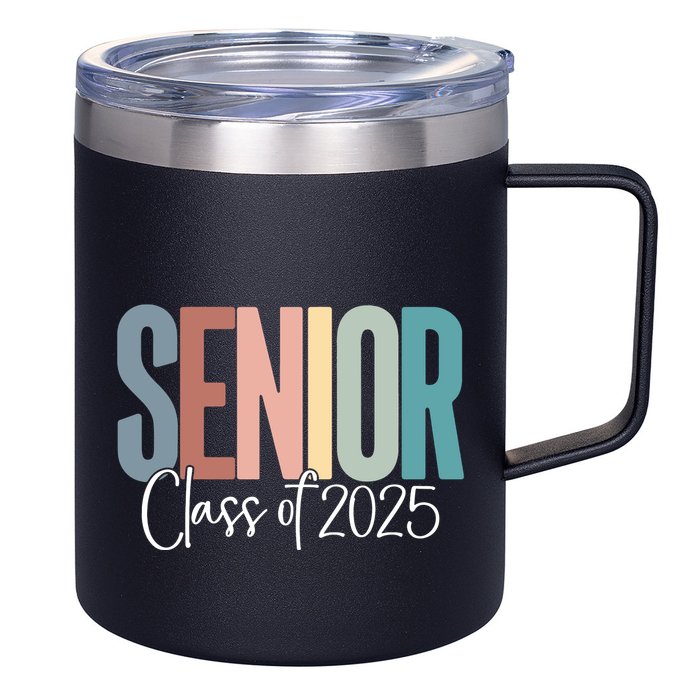 Senior 2025 Class Of 2025 12oz Stainless Steel Coffee Mug