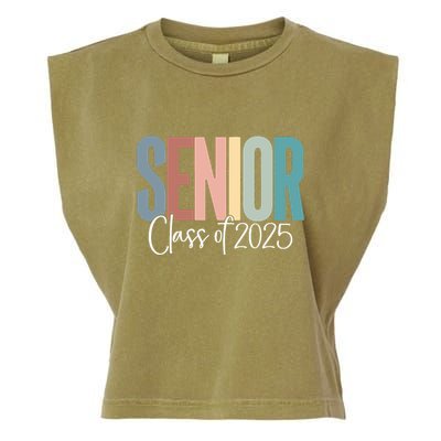 Senior 2025 Class Of 2025 Garment-Dyed Women's Muscle Tee