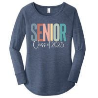 Senior 2025 Class Of 2025 Women's Perfect Tri Tunic Long Sleeve Shirt