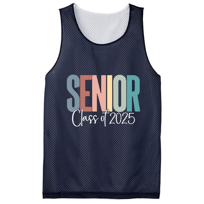 Senior 2025 Class Of 2025 Mesh Reversible Basketball Jersey Tank