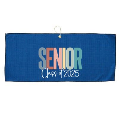 Senior 2025 Class Of 2025 Large Microfiber Waffle Golf Towel