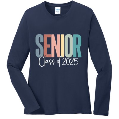 Senior 2025 Class Of 2025 Ladies Long Sleeve Shirt