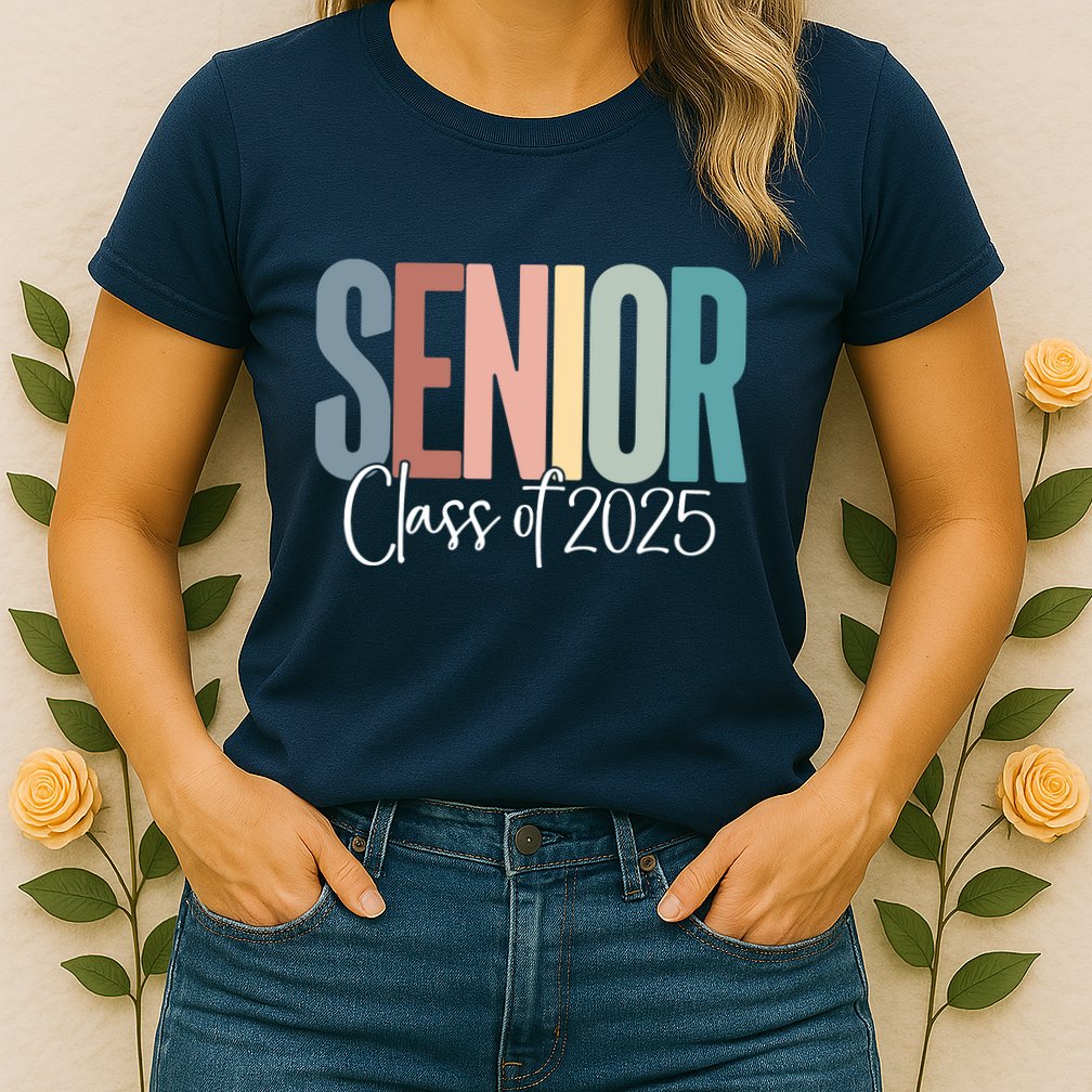 Senior 2025 Class Of 2025 Womens T-Shirt