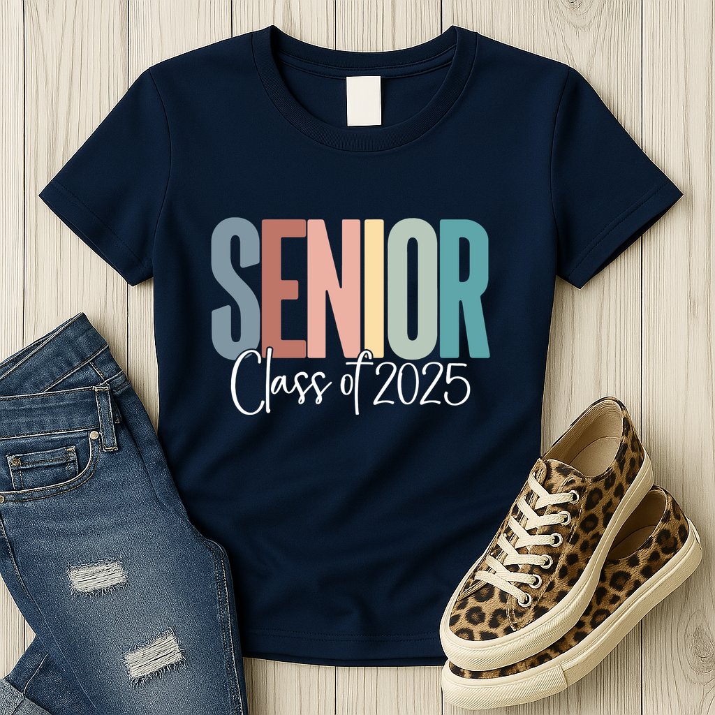 Senior 2025 Class Of 2025 Womens T-Shirt