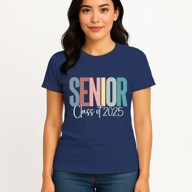 Senior 2025 Class Of 2025 Womens T-Shirt