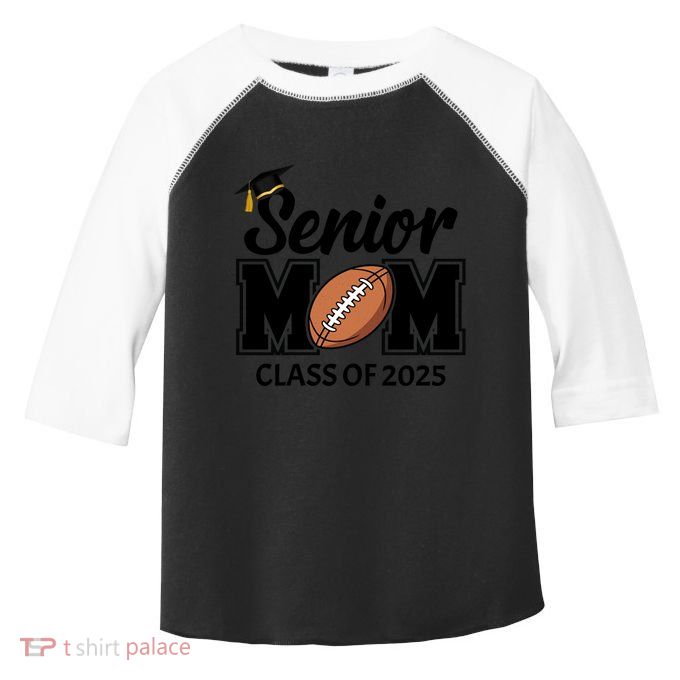 Seniors 25 Class Of 2025 Graduation High School Or College Gift Toddler Fine Jersey T-Shirt