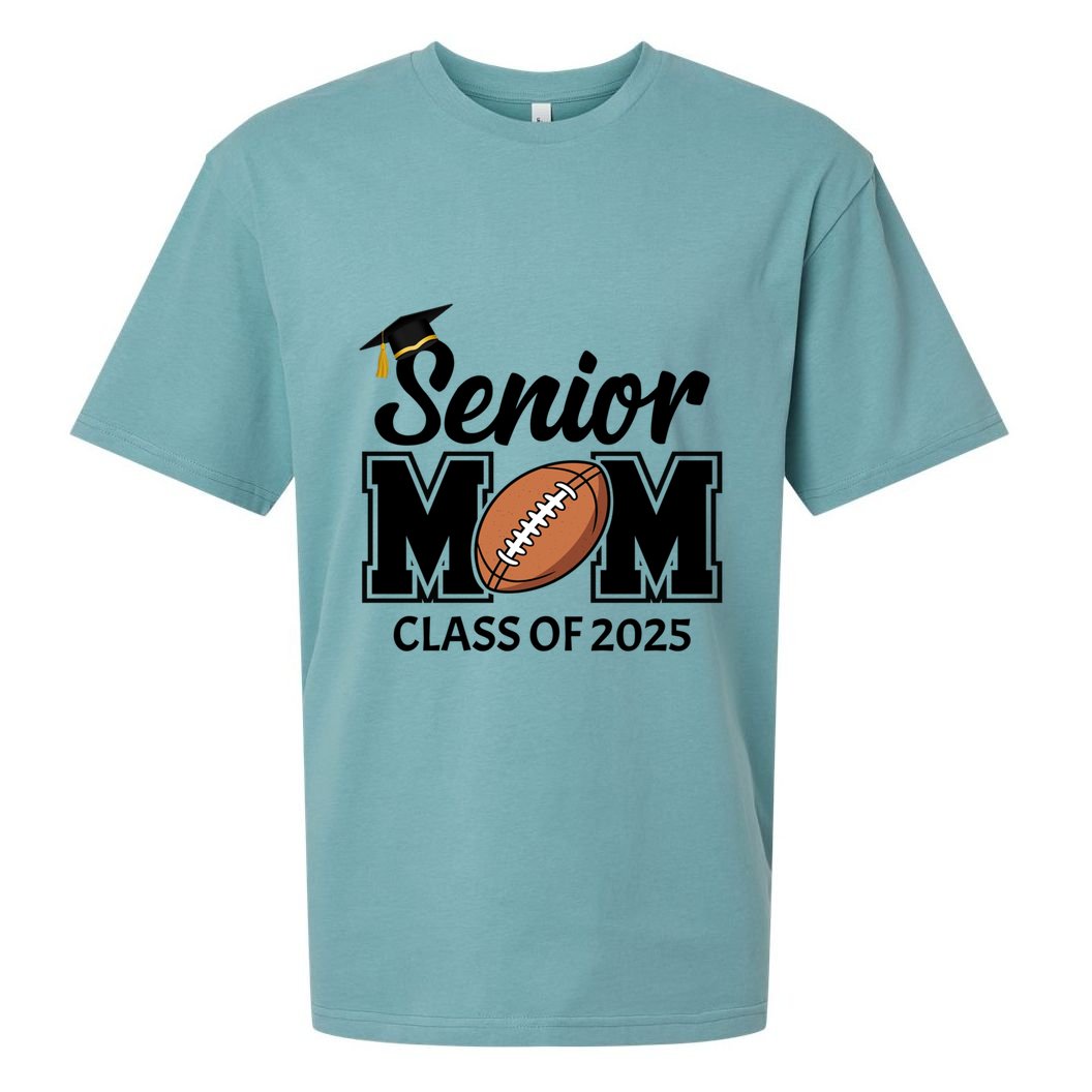 Seniors 25 Class Of 2025 Graduation High School Or College Gift Sueded Cloud Jersey T-Shirt