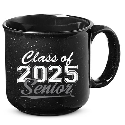 Senior 2025 Class Of 2025 Back To School 2025 Vintage 15oz Campfire Ceramic Mug