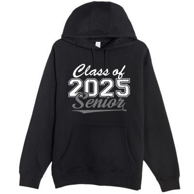 Senior 2025 Class Of 2025 Back To School 2025 Vintage Premium Pullover Hoodie