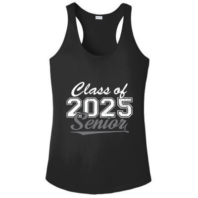 Senior 2025 Class Of 2025 Back To School 2025 Vintage Ladies PosiCharge Competitor Racerback Tank