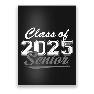 Senior 2025 Class Of 2025 Back To School 2025 Vintage Poster