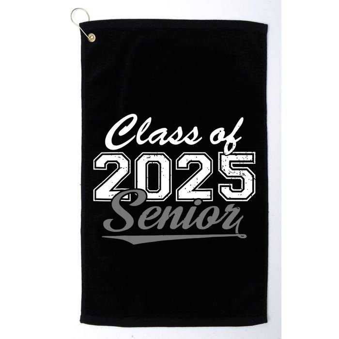 Senior 2025 Class Of 2025 Back To School 2025 Vintage Golf Towel