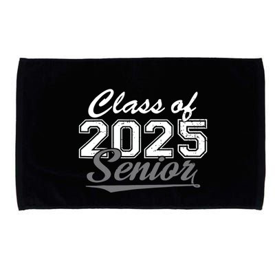 Senior 2025 Class Of 2025 Back To School 2025 Vintage Microfiber Hand Towel