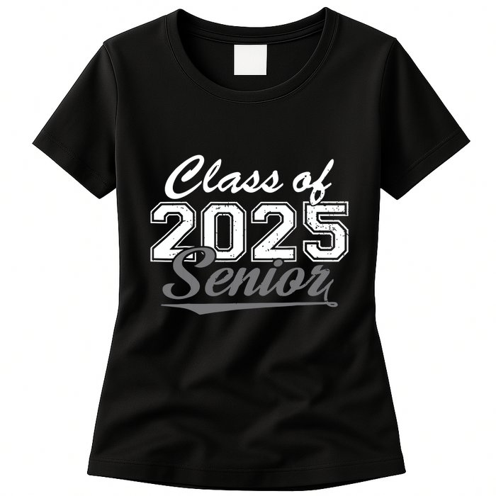 Senior 2025 Class Of 2025 Back To School 2025 Vintage Womens T-Shirt