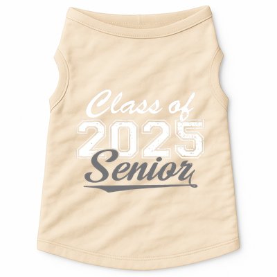 Senior 2025 Class Of 2025 Back To School 2025 Vintage Doggie Tank