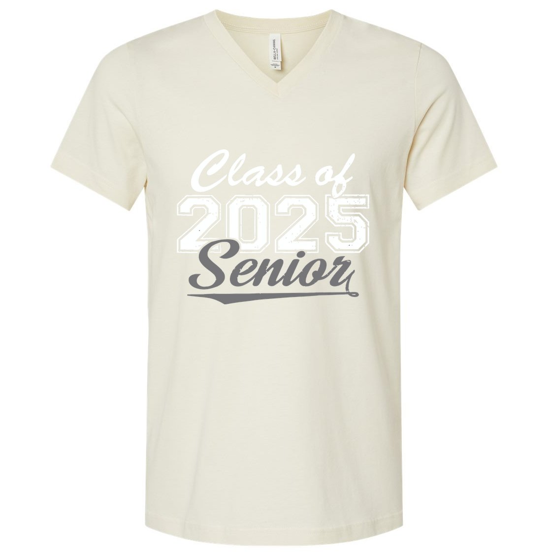 Senior 2025 Class Of 2025 Back To School 2025 Vintage V-Neck T-Shirt