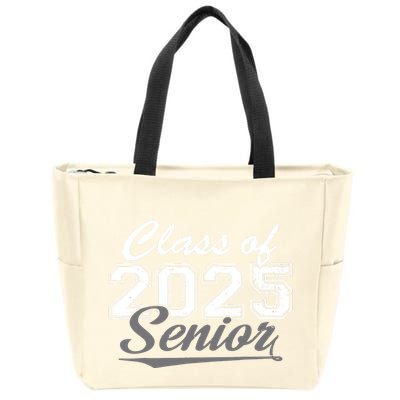 Senior 2025 Class Of 2025 Back To School 2025 Vintage Zip Tote Bag