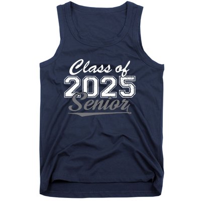 Senior 2025 Class Of 2025 Back To School 2025 Vintage Tank Top