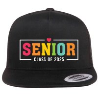 Senior 2025 Class Of 2025 For College High School Senior Flatbill Hat