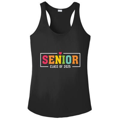 Senior 2025 Class Of 2025 For College High School Senior Ladies PosiCharge Competitor Racerback Tank