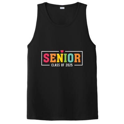 Senior 2025 Class Of 2025 For College High School Senior PosiCharge Competitor Tank