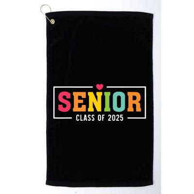 Senior 2025 Class Of 2025 For College High School Senior Golf Towel