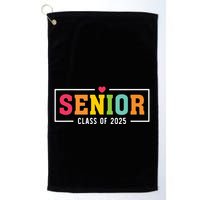 Senior 2025 Class Of 2025 For College High School Senior Golf Towel