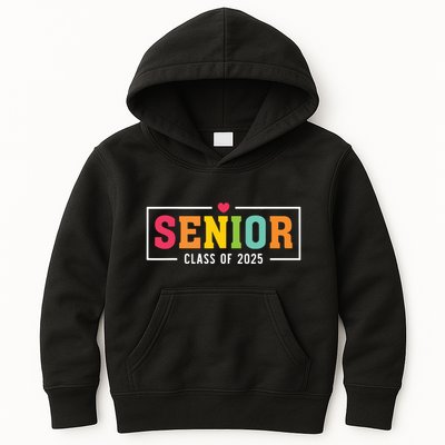 Senior 2025 Class Of 2025 For College High School Senior Kids Hoodie