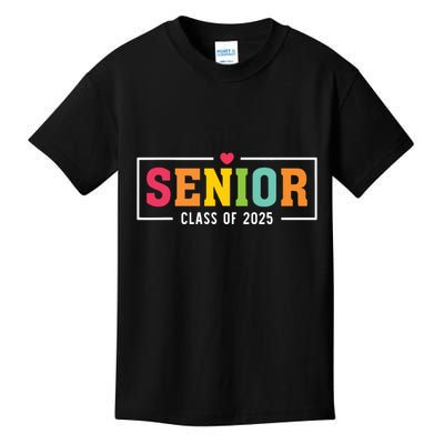 Senior 2025 Class Of 2025 For College High School Senior Kids T-Shirt