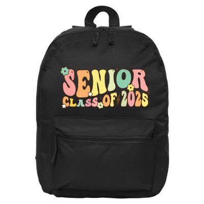 Senior 2025 Class Of 2025 For College High School Senior 16 in Basic Backpack
