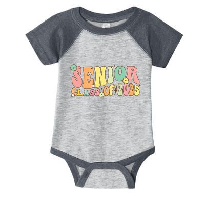 Senior 2025 Class Of 2025 For College High School Senior Infant Baby Jersey Bodysuit