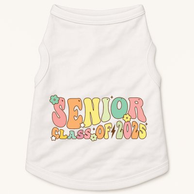 Senior 2025 Class Of 2025 For College High School Senior Doggie Tank