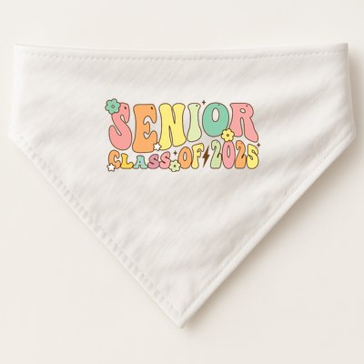 Senior 2025 Class Of 2025 For College High School Senior USA-Made Doggie Bandana