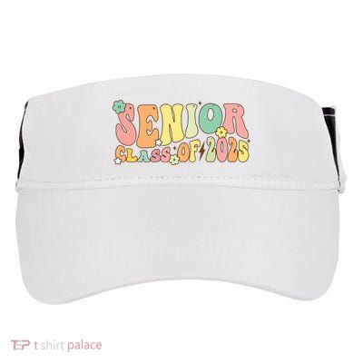 Senior 2025 Class Of 2025 For College High School Senior Adult Drive Performance Visor