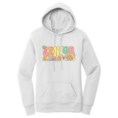 Senior 2025 Class Of 2025 For College High School Senior Women's Pullover Hoodie