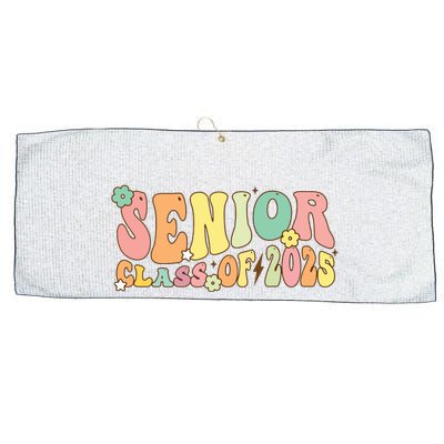 Senior 2025 Class Of 2025 For College High School Senior Large Microfiber Waffle Golf Towel