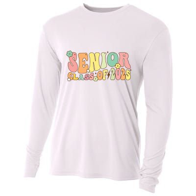Senior 2025 Class Of 2025 For College High School Senior Cooling Performance Long Sleeve Crew