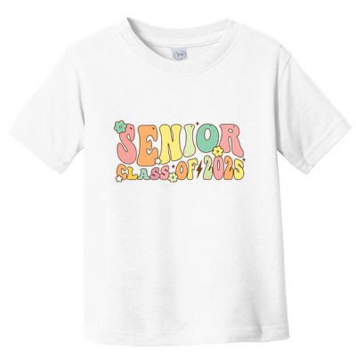 Senior 2025 Class Of 2025 For College High School Senior Toddler T-Shirt