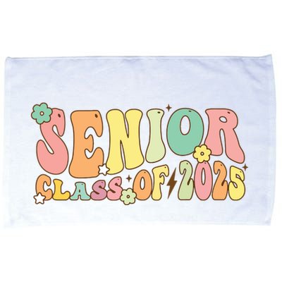 Senior 2025 Class Of 2025 For College High School Senior Microfiber Hand Towel