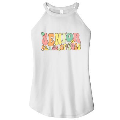 Senior 2025 Class Of 2025 For College High School Senior Women's Perfect Tri Rocker Tank